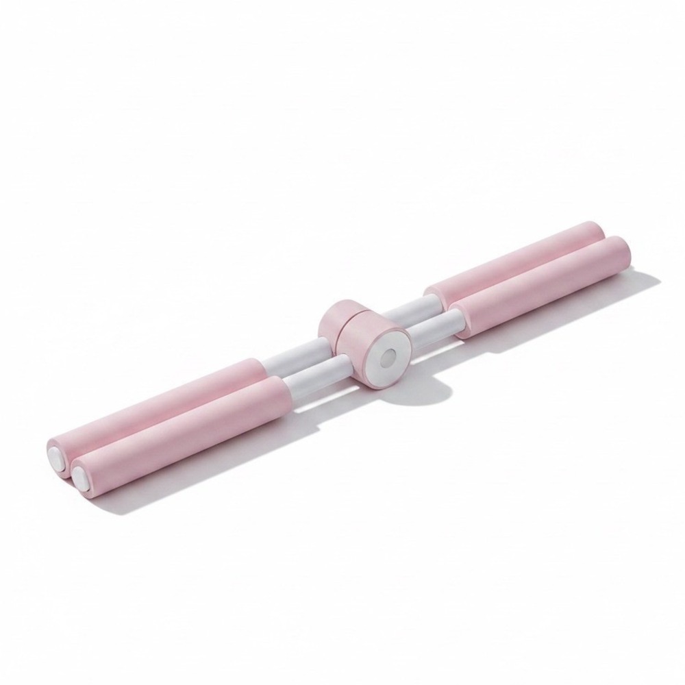 Yoga Sticks Stretching Tool Humpback Corrector Retractable Posture Stick Pink
